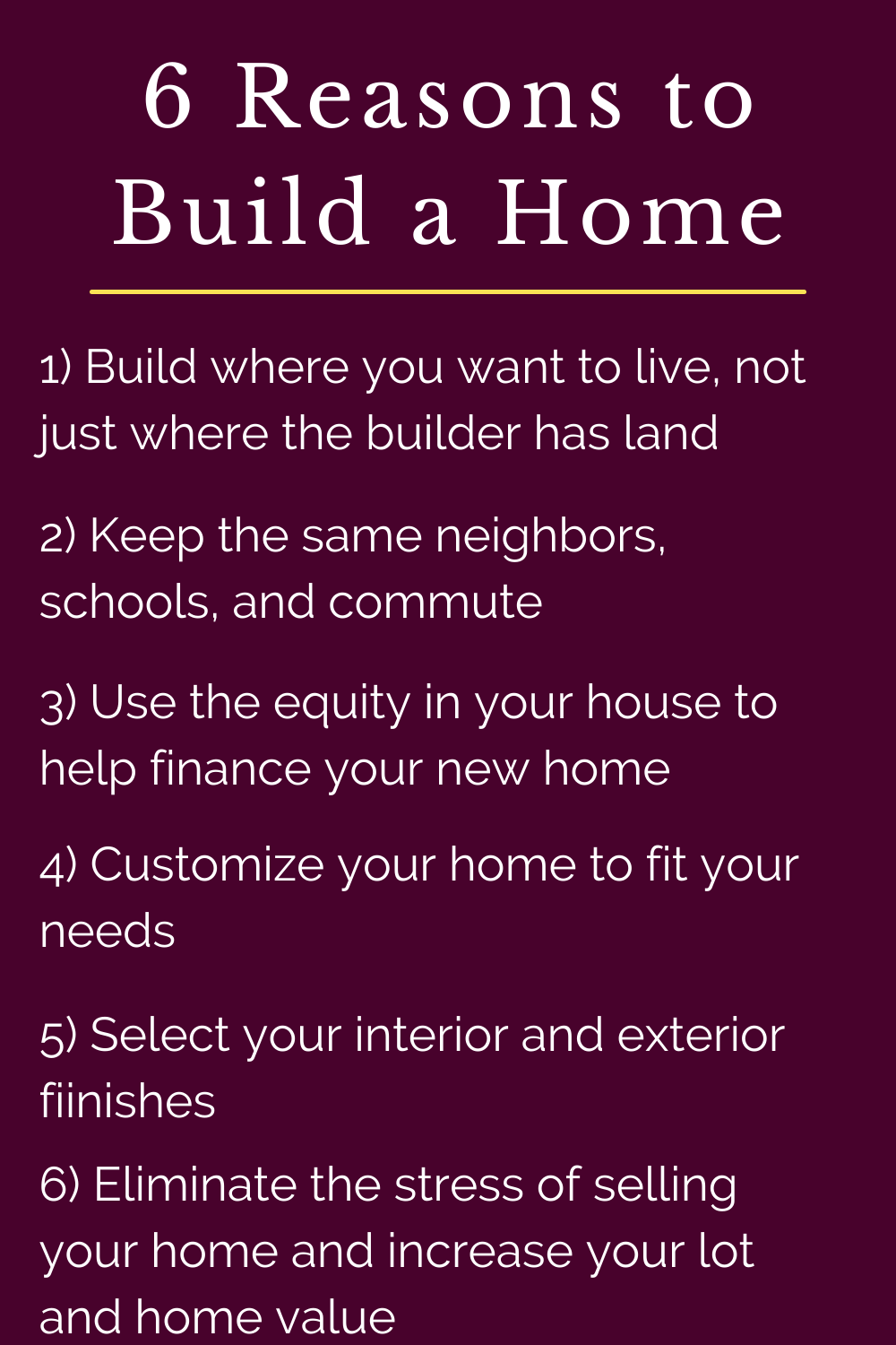 Build Your Home on Your Lot